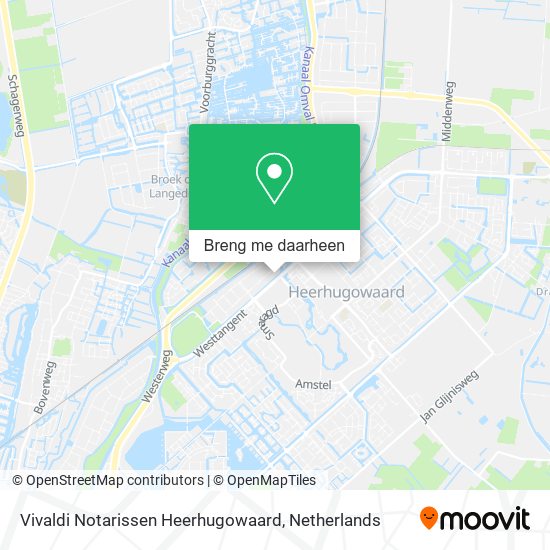 Vivaldi Notarissen Heerhugowaard kaart