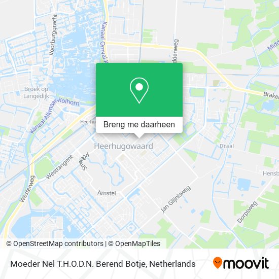 Moeder Nel T.H.O.D.N. Berend Botje kaart