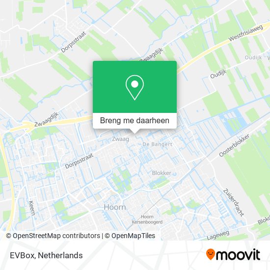 EVBox kaart