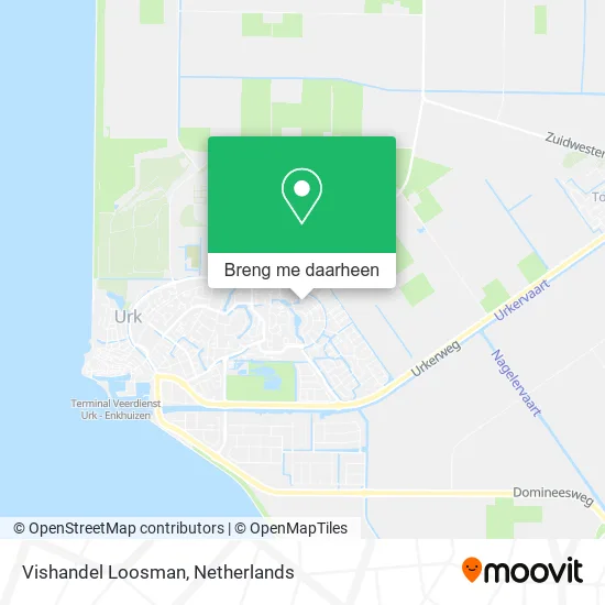 Vishandel Loosman kaart