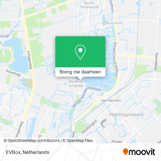 EVBox kaart