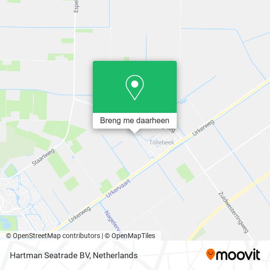 Hartman Seatrade BV kaart