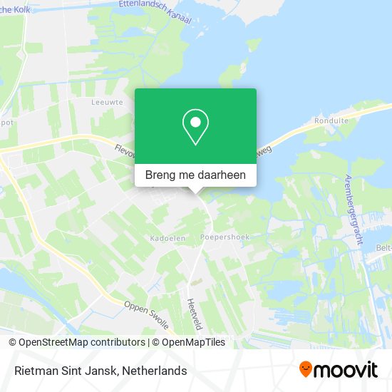 Rietman Sint Jansk kaart