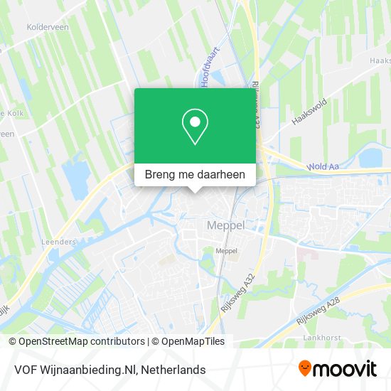 VOF Wijnaanbieding.Nl kaart