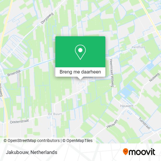 Jakubouw kaart