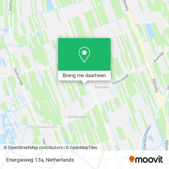 Energieweg 13a kaart