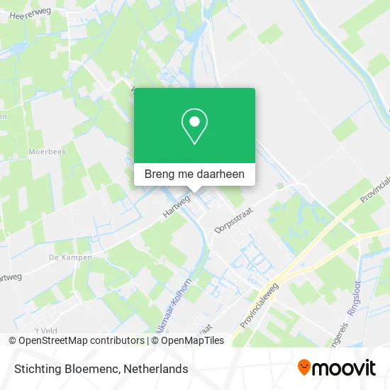 Stichting Bloemenc kaart