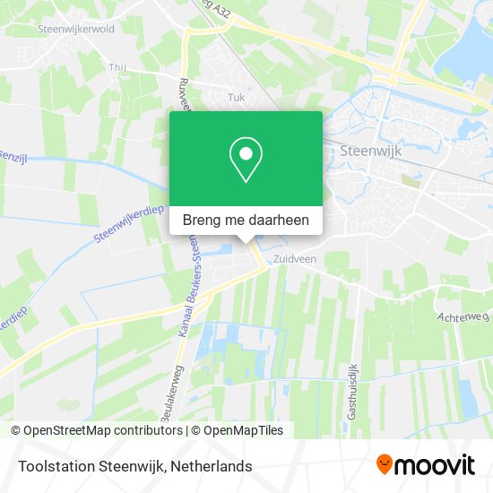 Toolstation Steenwijk kaart