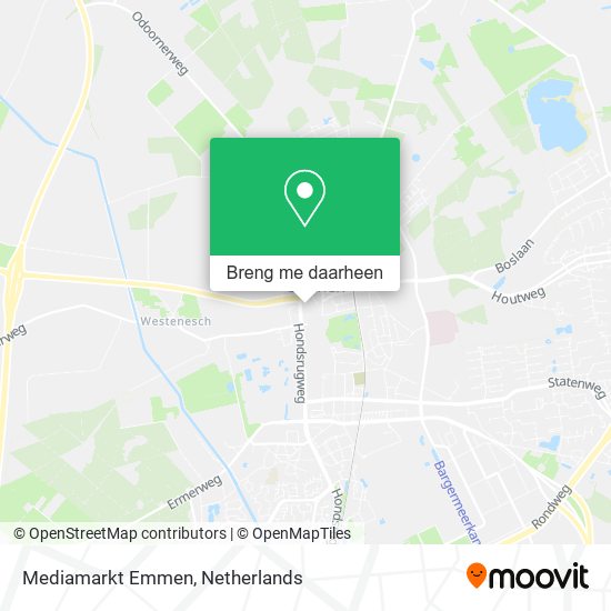 Mediamarkt Emmen kaart