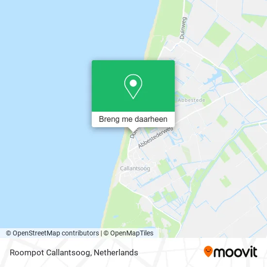 Roompot Callantsoog kaart