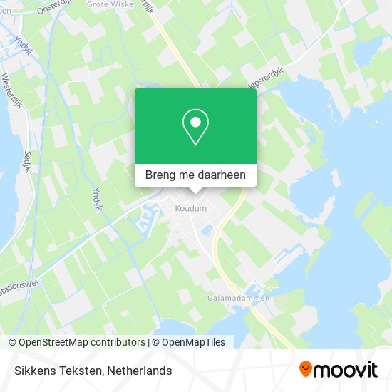 Sikkens Teksten kaart