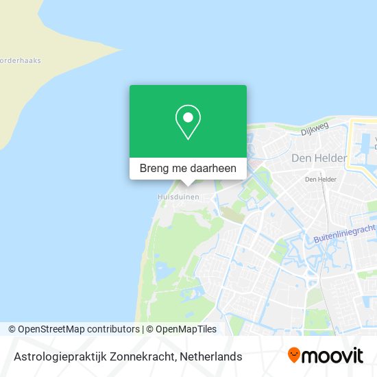 Astrologiepraktijk Zonnekracht kaart