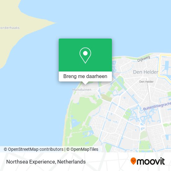 Northsea Experience kaart