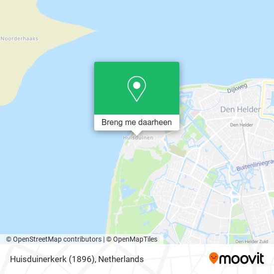 Huisduinerkerk (1896) kaart