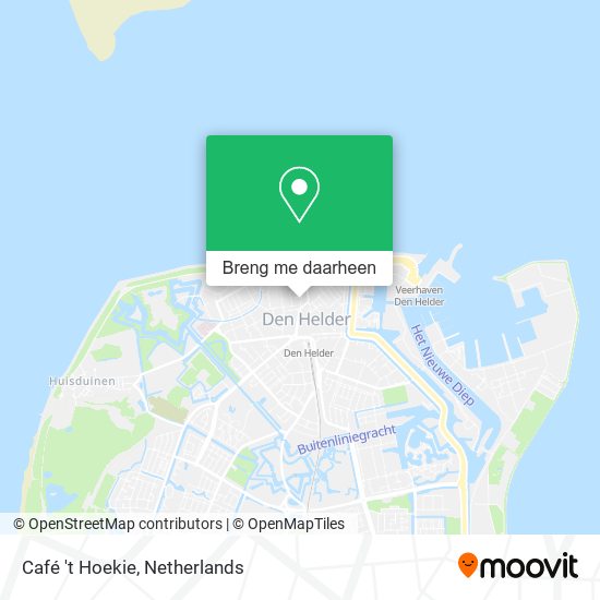 Café 't Hoekie kaart