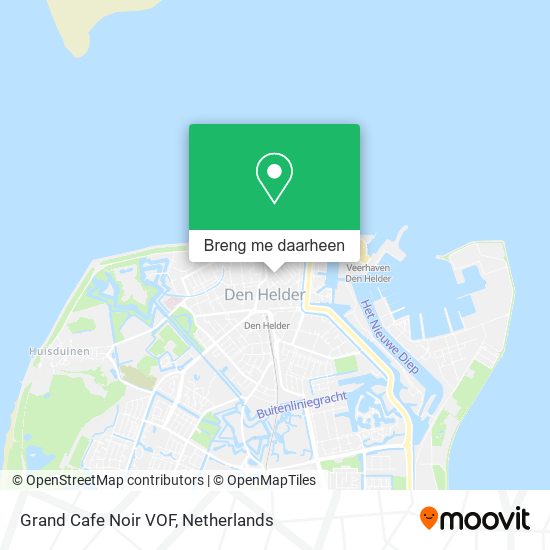 Grand Cafe Noir VOF kaart