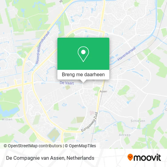De Compagnie van Assen kaart