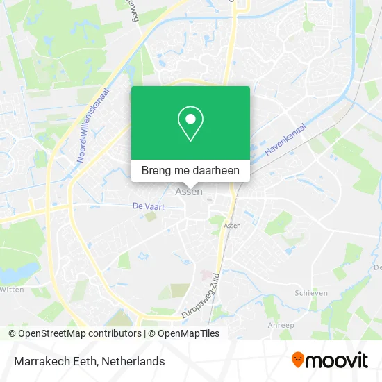 Marrakech Eeth kaart