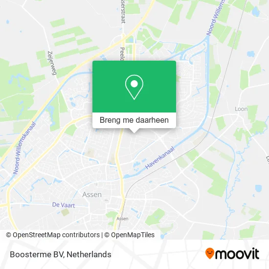 Boosterme BV kaart