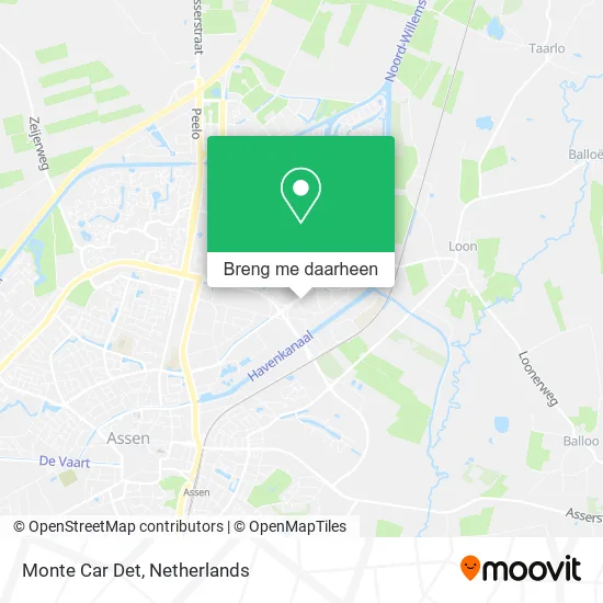 Monte Car Det kaart
