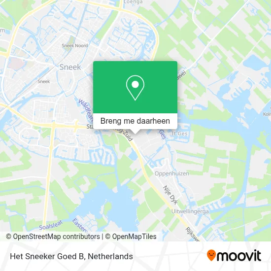 Het Sneeker Goed B kaart