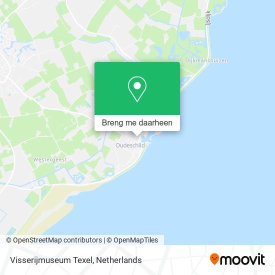 Visserijmuseum Texel kaart