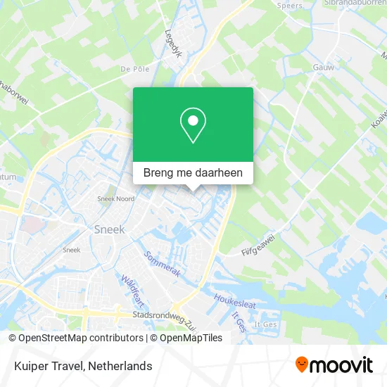 Kuiper Travel kaart