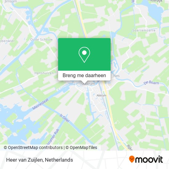 Heer van Zuijlen kaart