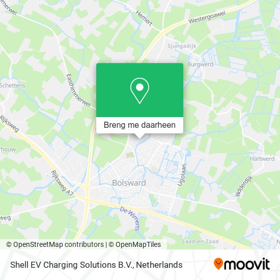 Shell EV Charging Solutions B.V. kaart