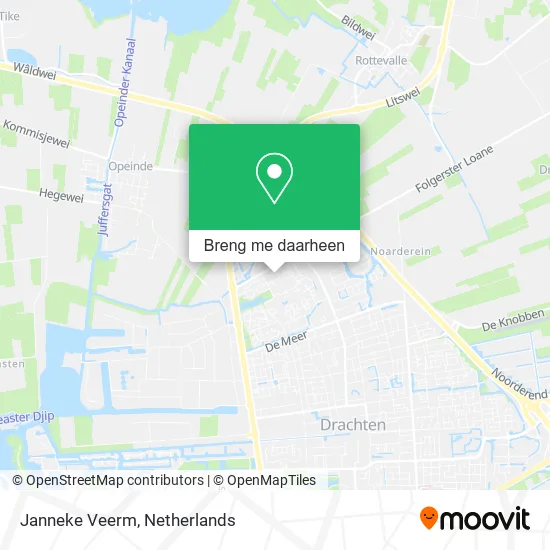 Janneke Veerm kaart