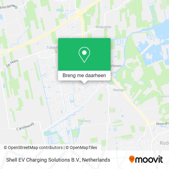 Shell EV Charging Solutions B.V. kaart