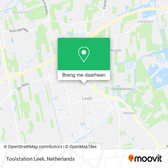 Toolstation Leek kaart