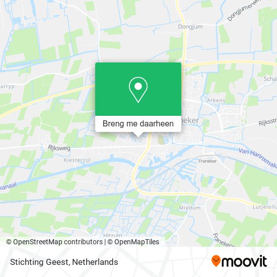 Stichting Geest kaart