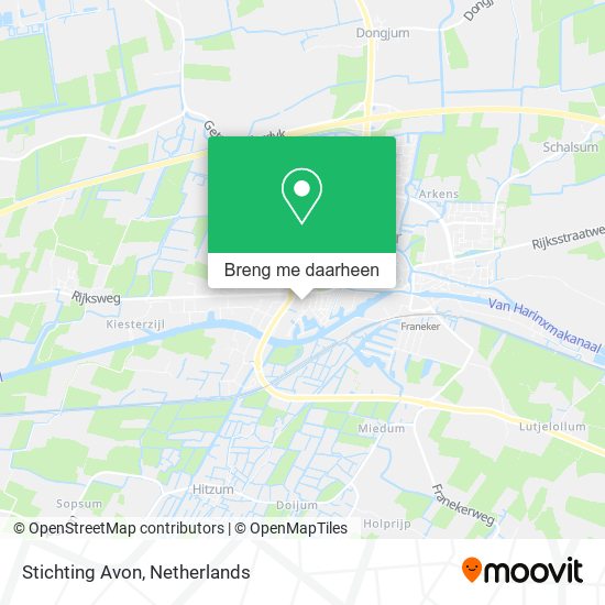 Stichting Avon kaart