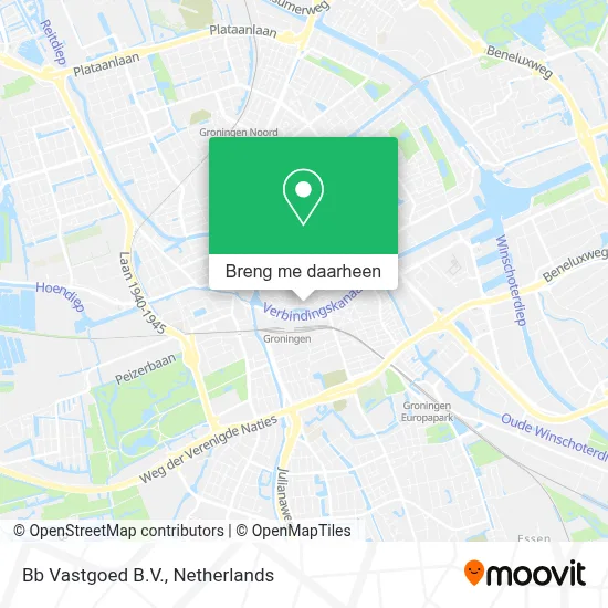 Bb Vastgoed B.V. kaart