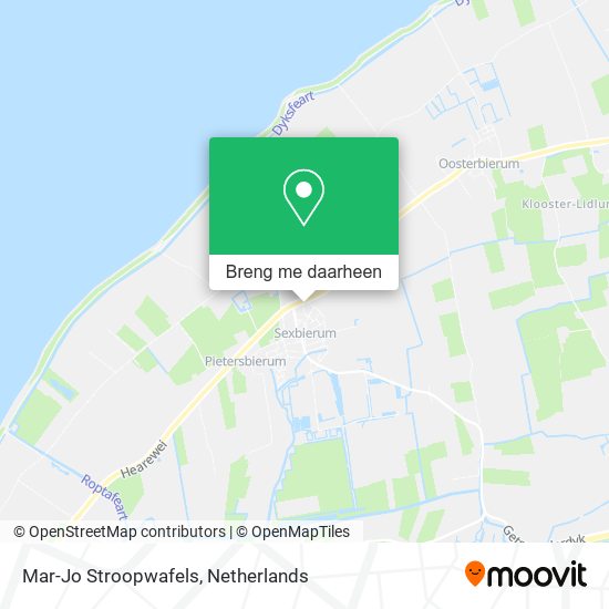 Mar-Jo Stroopwafels kaart