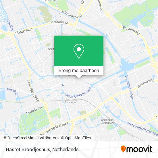 Hasret Broodjeshuis kaart