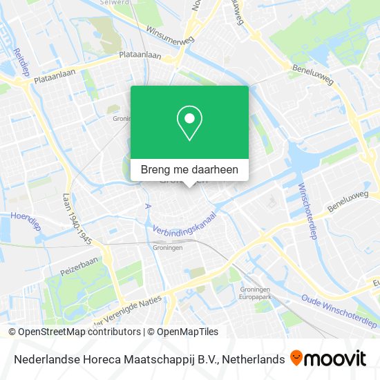 Nederlandse Horeca Maatschappij B.V. kaart