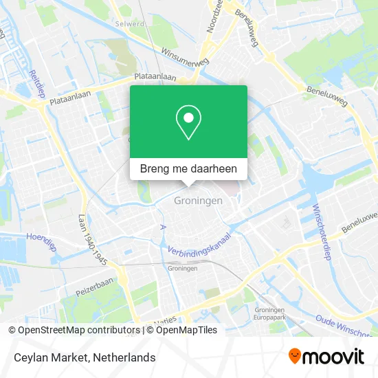 Ceylan Market kaart