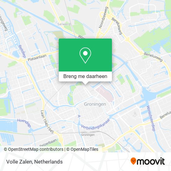 Volle Zalen kaart