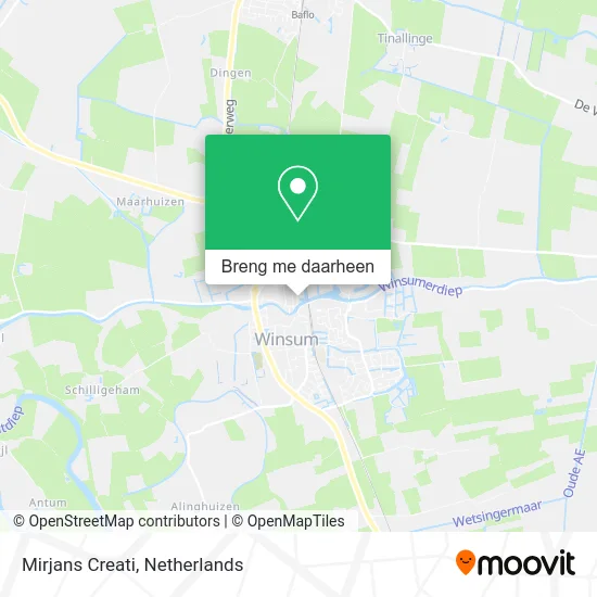 Mirjans Creati kaart