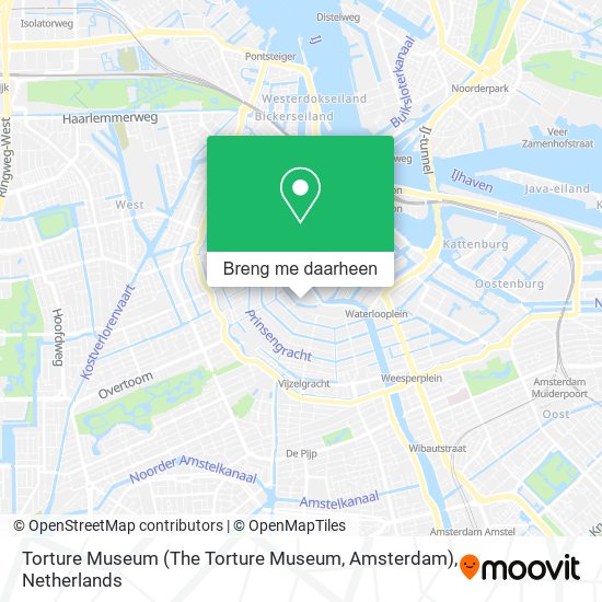 Torture Museum (The Torture Museum, Amsterdam) kaart