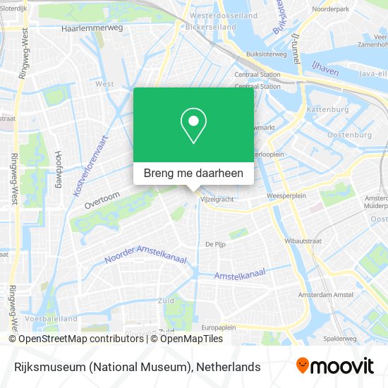 Rijksmuseum (National Museum) kaart