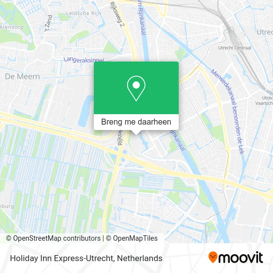 Holiday Inn Express-Utrecht kaart