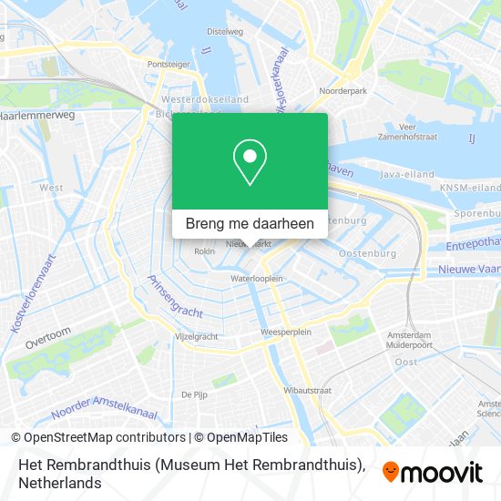 Het Rembrandthuis (Museum Het Rembrandthuis) kaart
