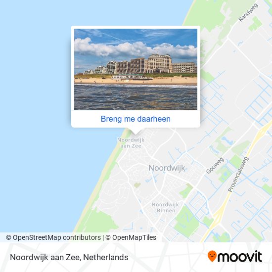 Noordwijk aan Zee kaart