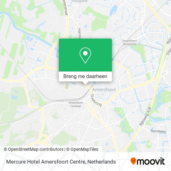Mercure Hotel Amersfoort Centre kaart
