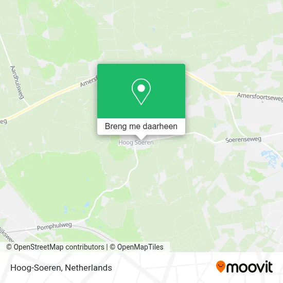 Hoog-Soeren kaart