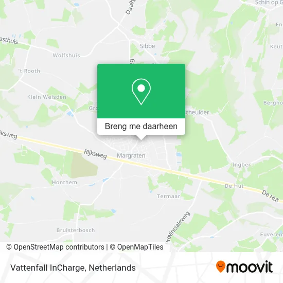 Vattenfall InCharge kaart