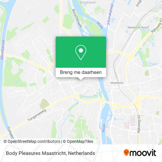 Body Pleasures Maastricht kaart